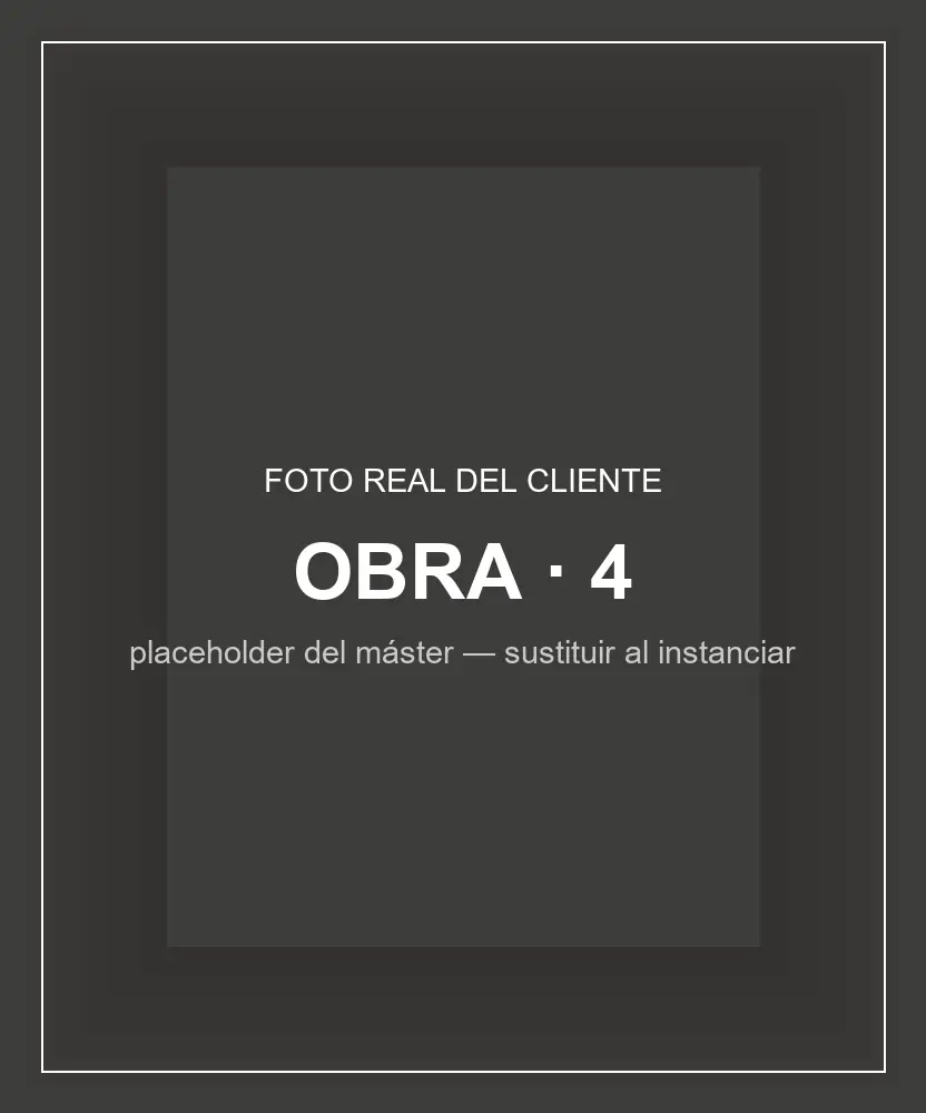 [Obra real 4 del cliente]