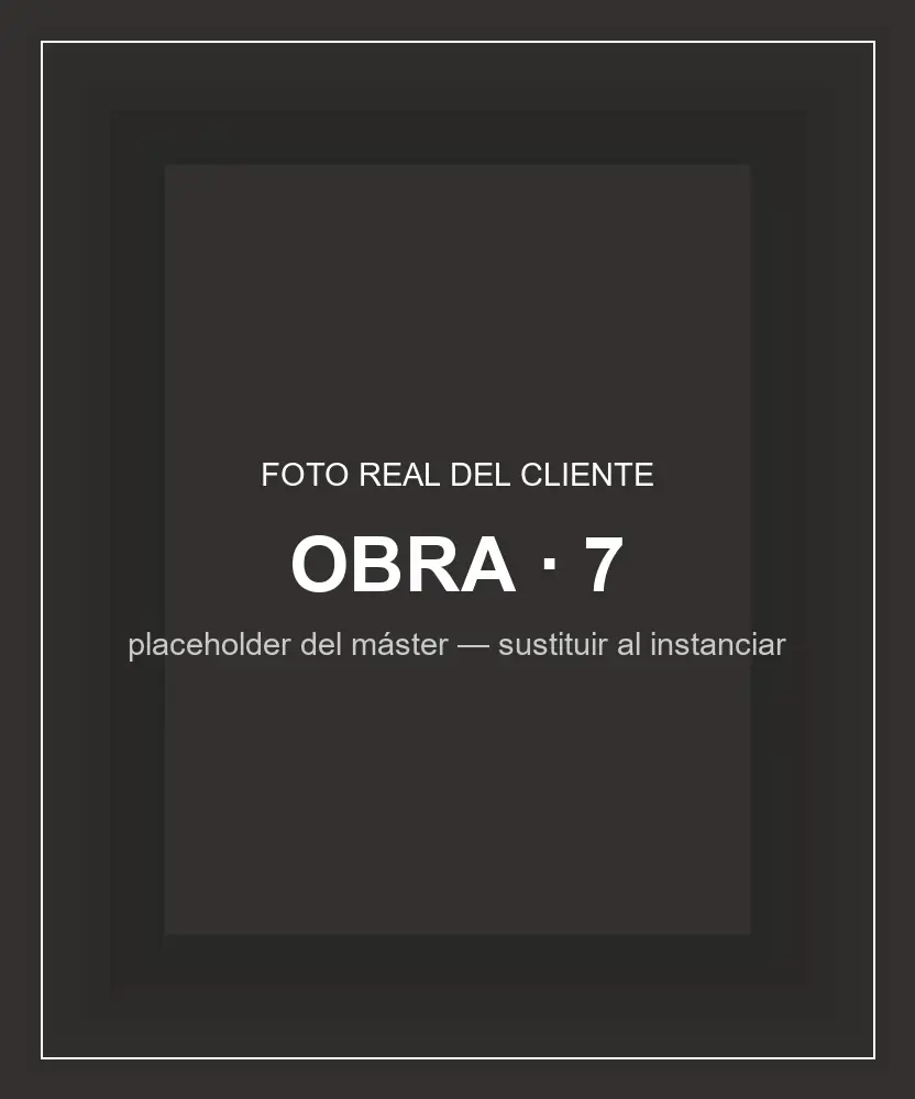 [Obra real 7 del cliente]